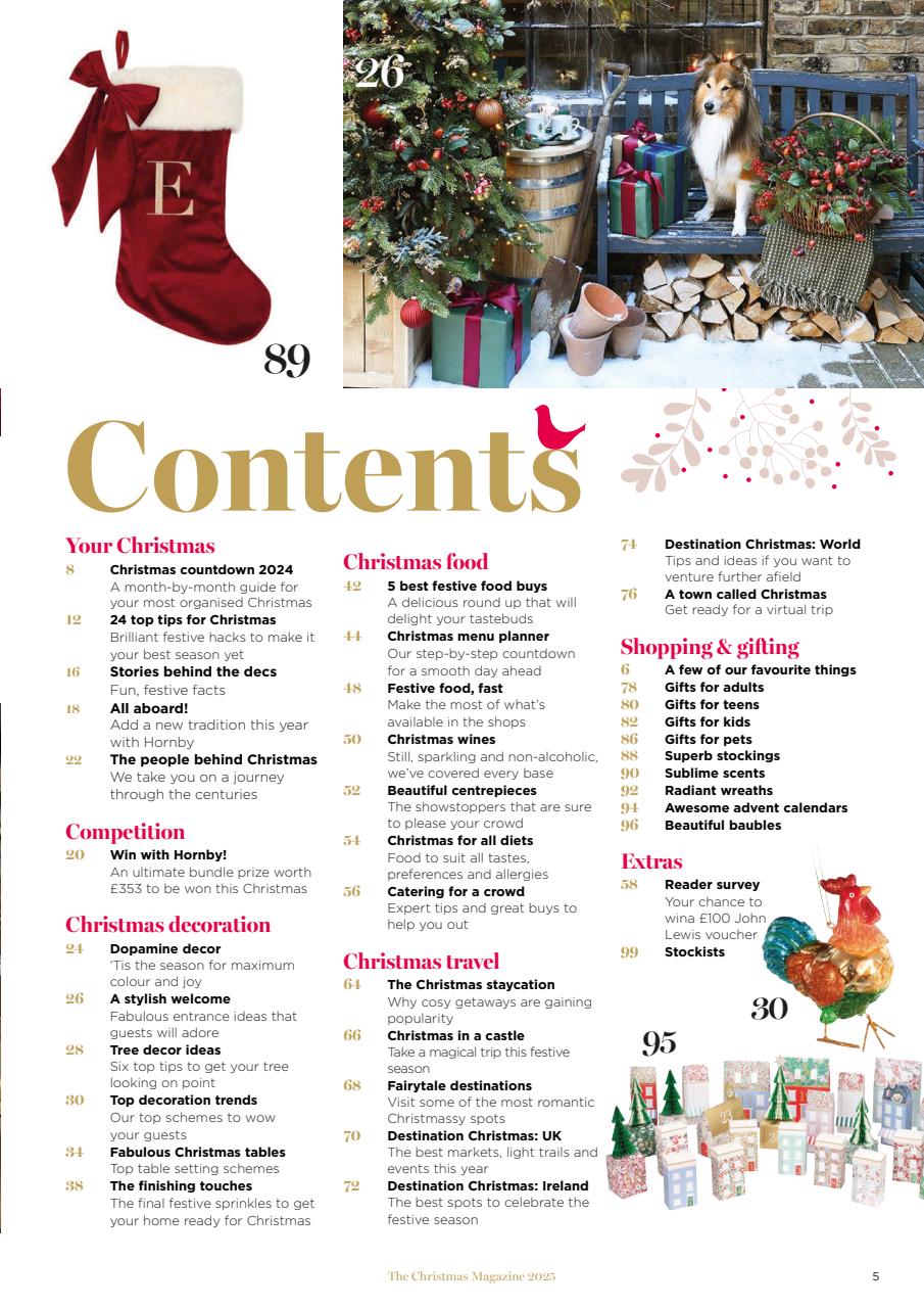 The Christmas Magazine Preview Pages