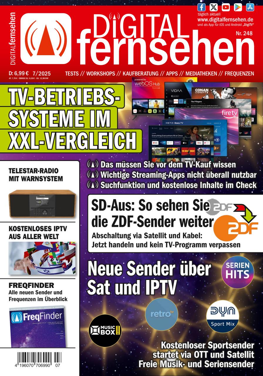 Digital Fernsehen Preview Pages