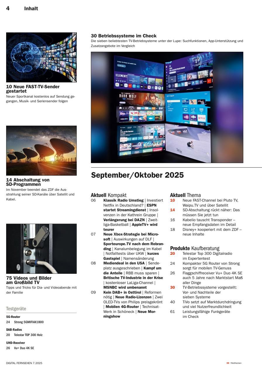 Digital Fernsehen Preview Pages