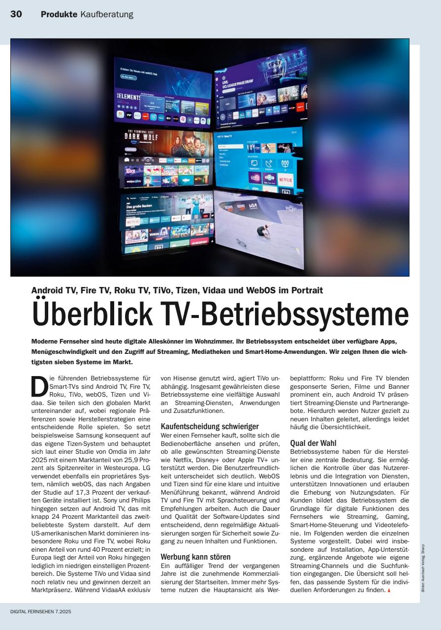 Digital Fernsehen Preview Pages