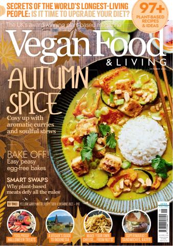 Vegan Food & Living Magazine issue Oct 2025