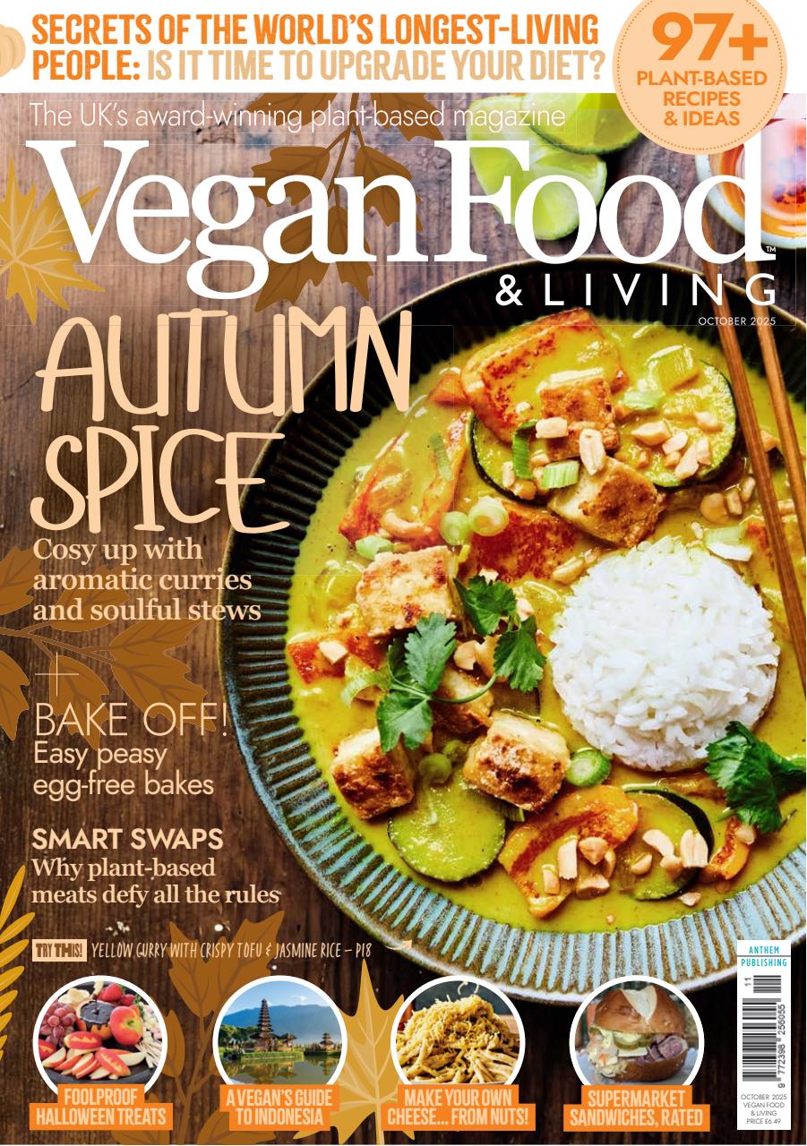 Vegan Food & Living Magazine Preview Pages