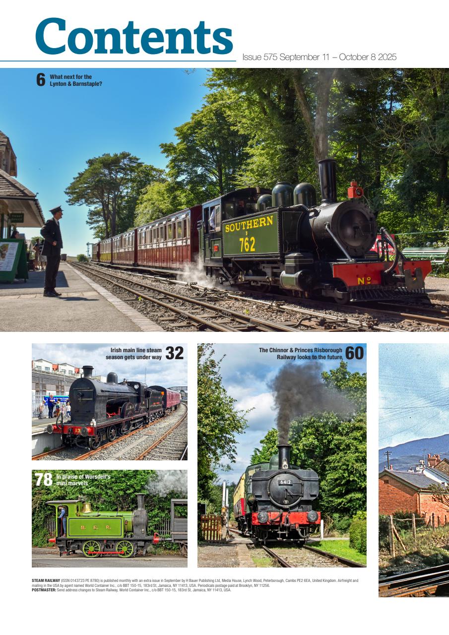 Steam Railway Preview Pages