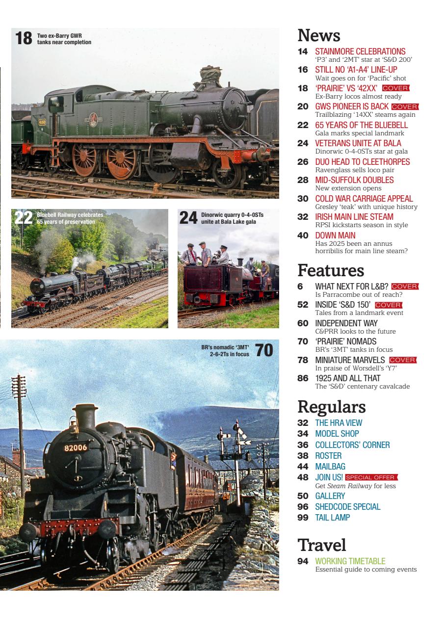 Steam Railway Preview Pages