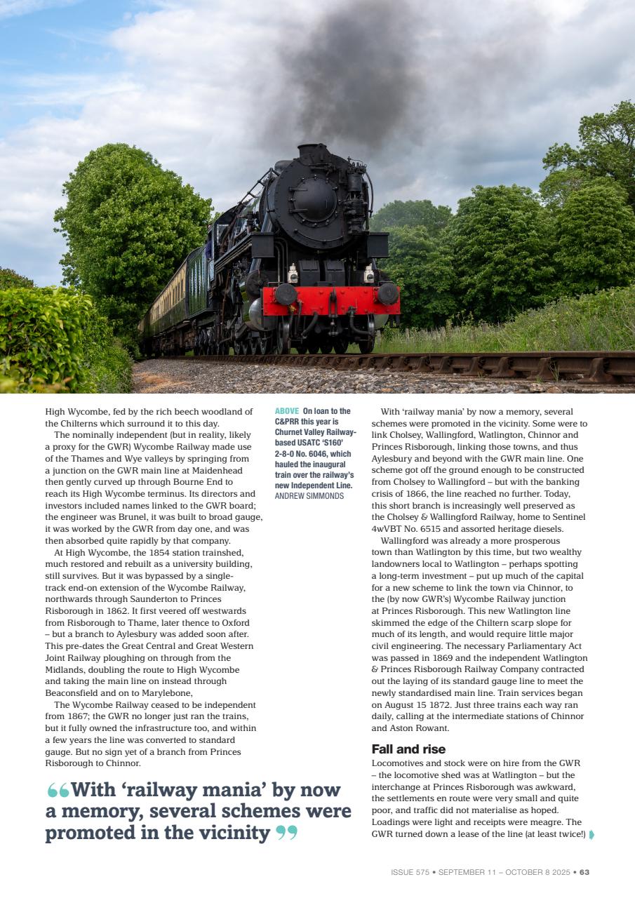 Steam Railway Preview Pages