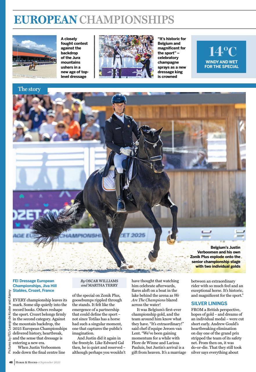 Horse & Hound Preview Pages