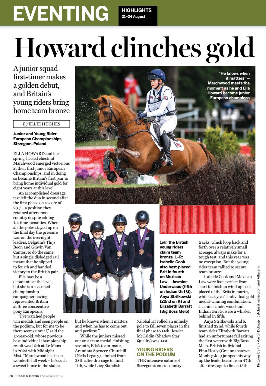 Horse & Hound Preview Pages