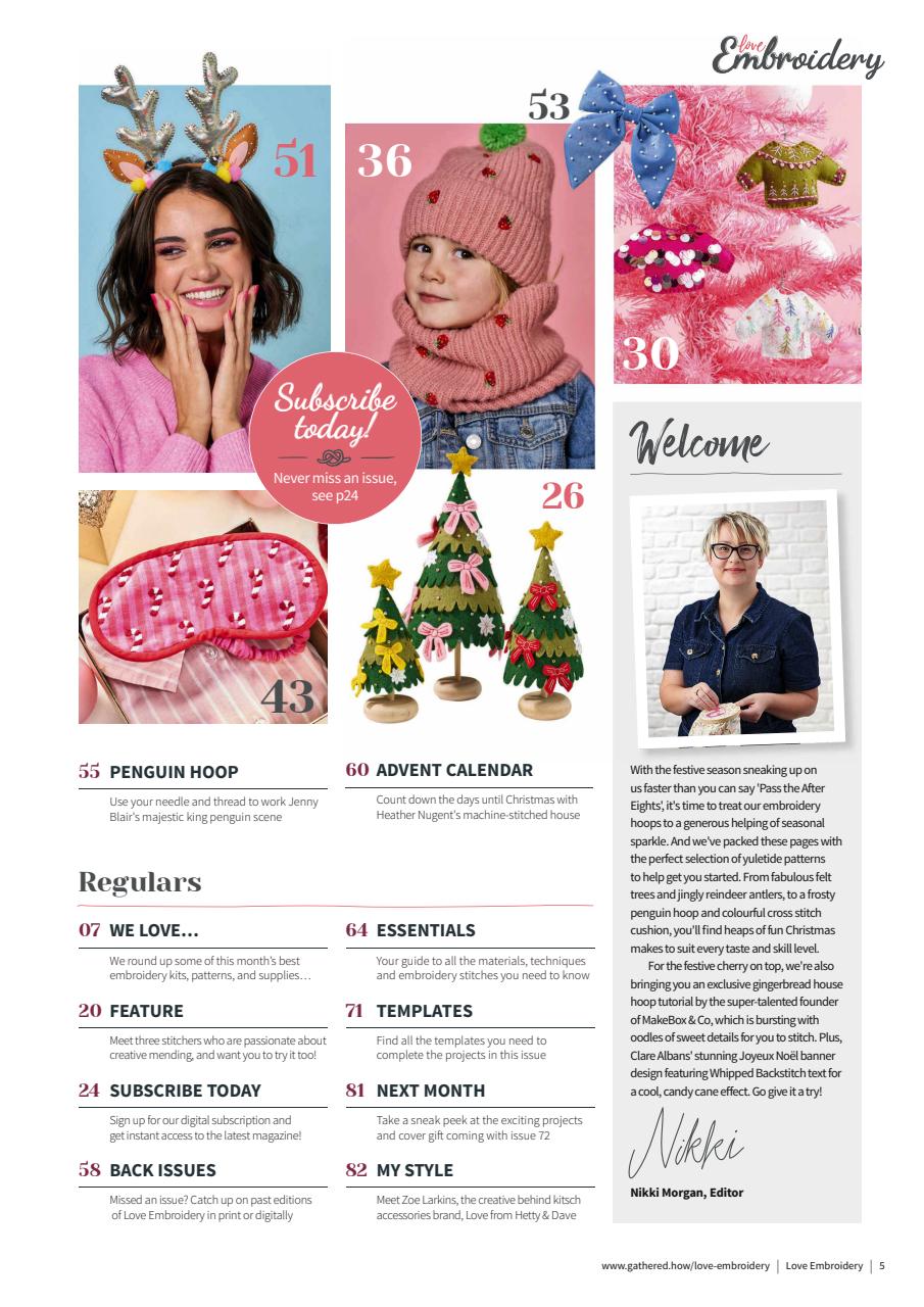 Love Embroidery Preview Pages