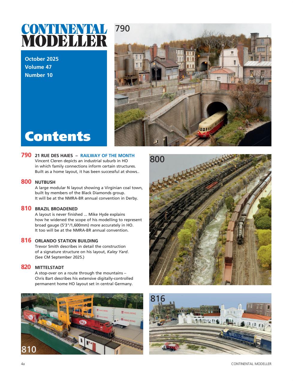 Continental Modeller Preview Pages