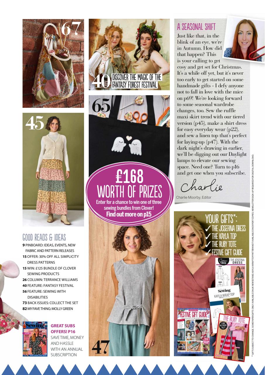 Simply Sewing Preview Pages