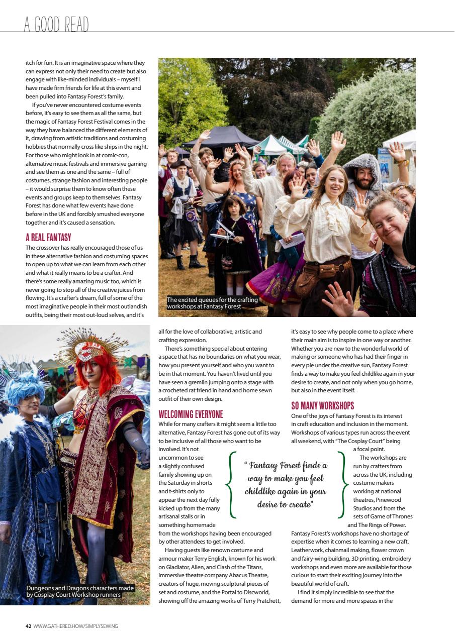 Simply Sewing Preview Pages