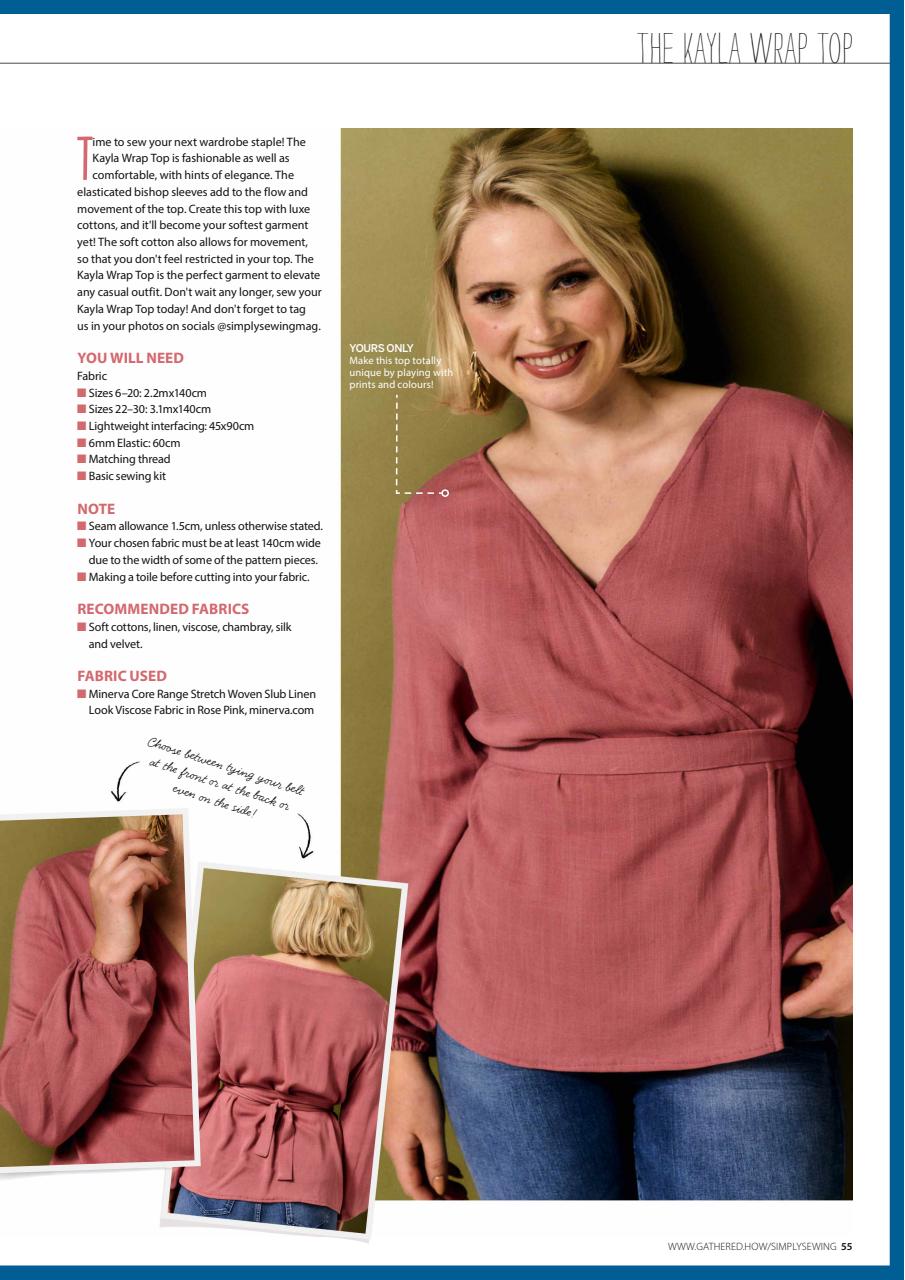 Simply Sewing Preview Pages