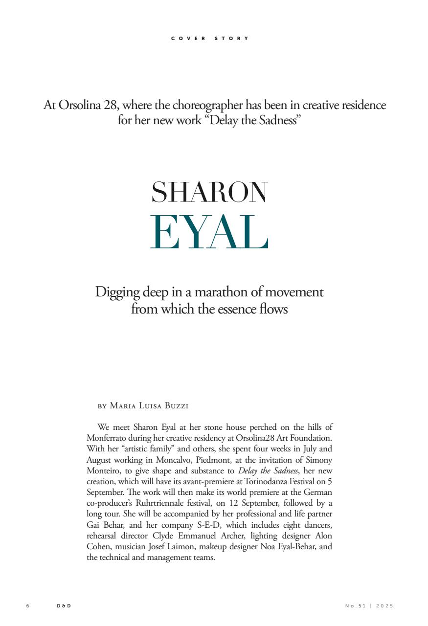 DANZA&DANZA International Preview Pages