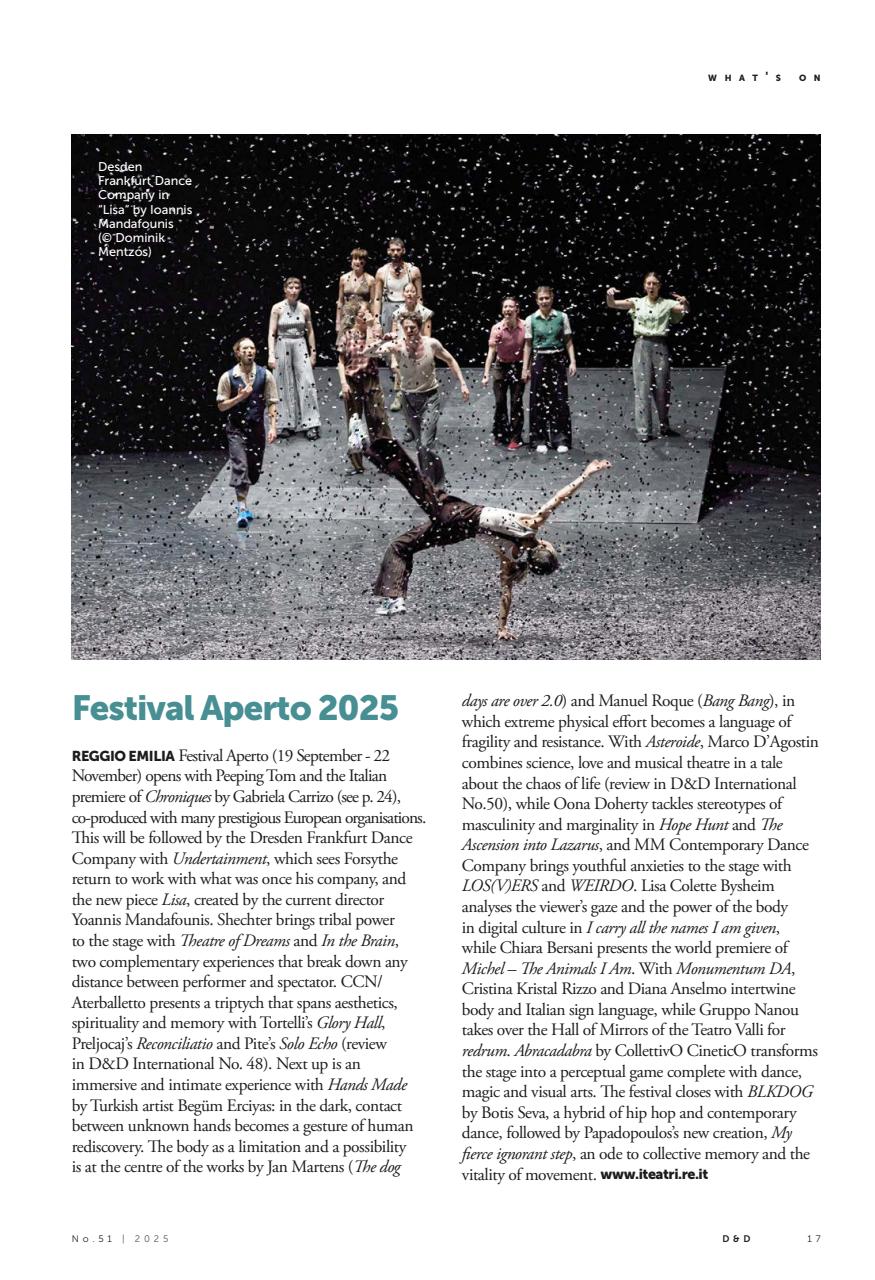 DANZA&DANZA International Preview Pages