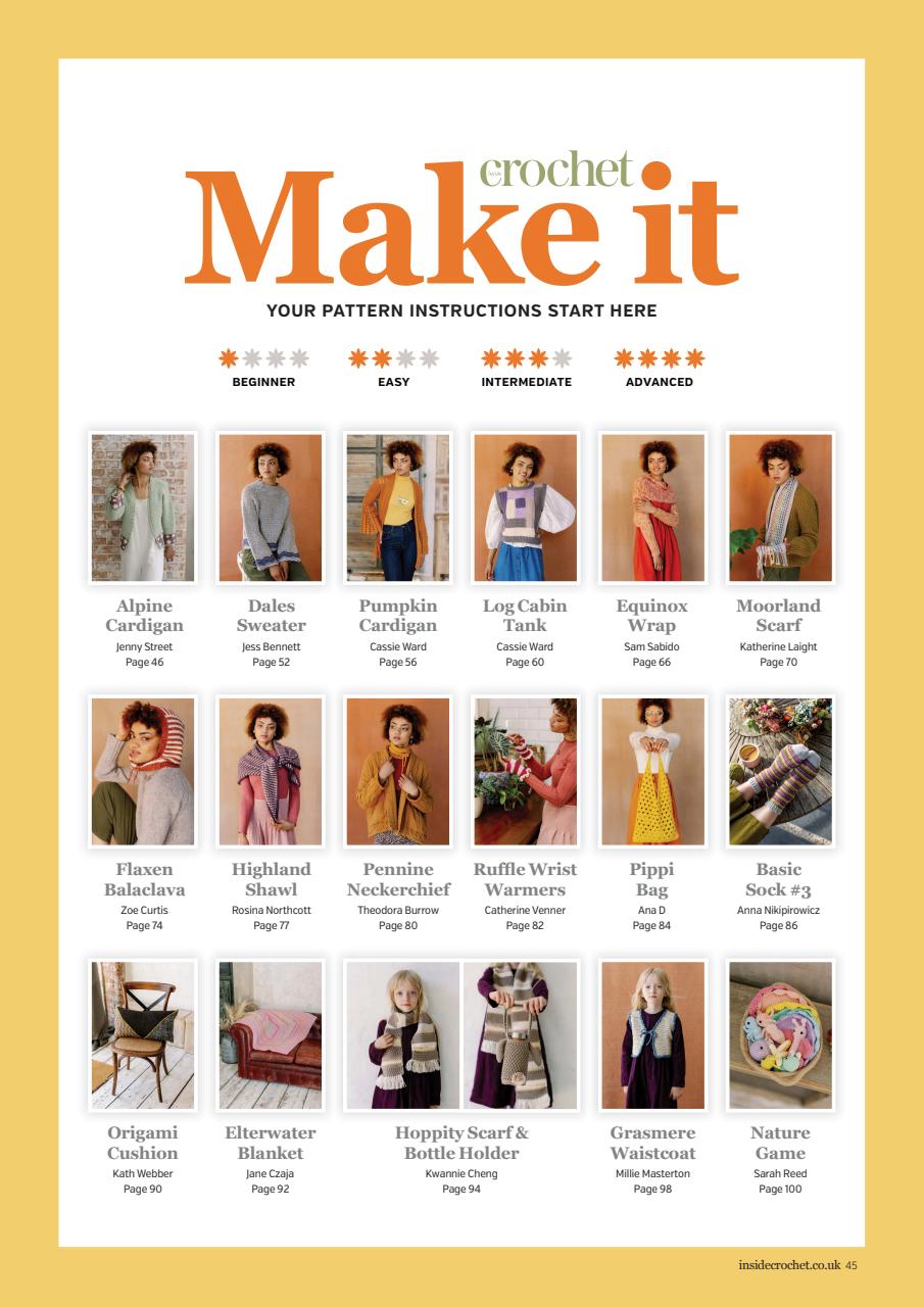 Inside Crochet Preview Pages