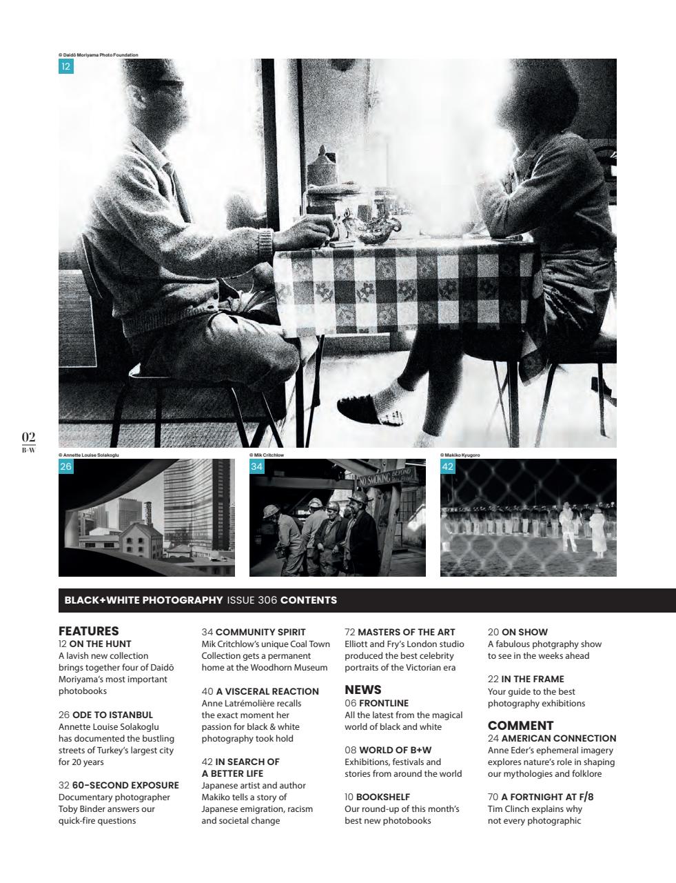 Black+White Photography Preview Pages