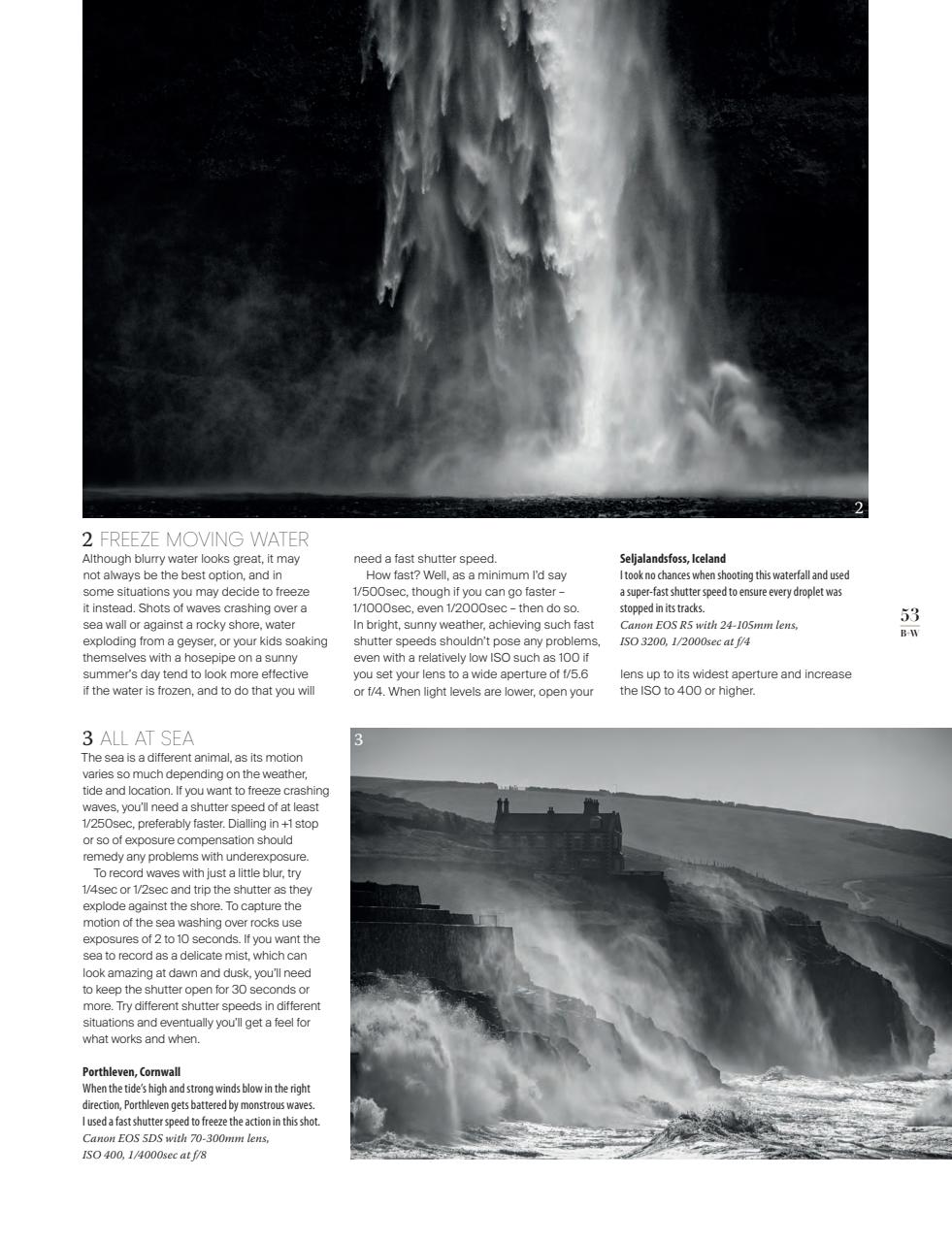 Black+White Photography Preview Pages