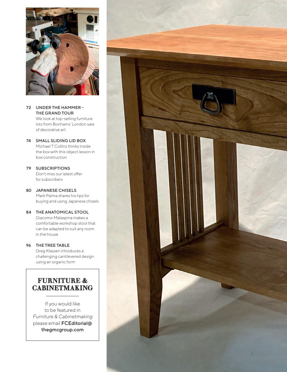 Furniture & Cabinetmaking Preview Pages