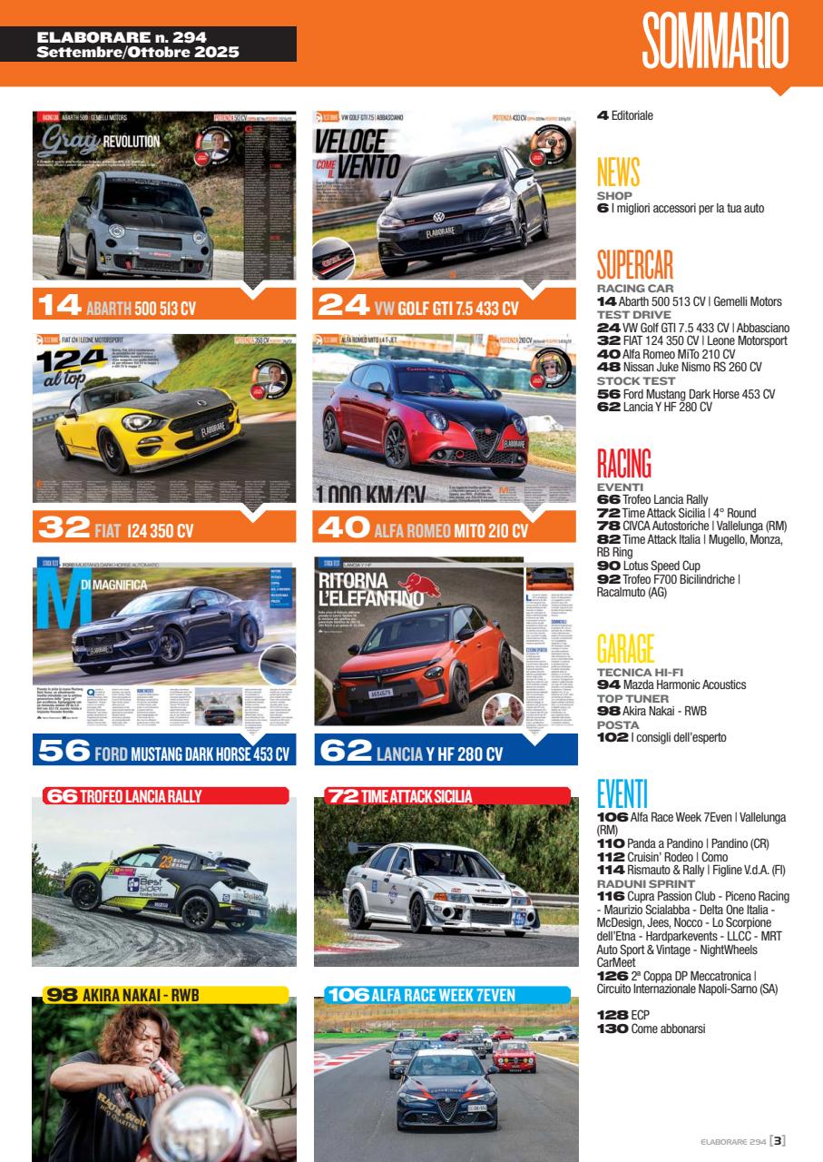Elaborare GT Tuning Preview Pages