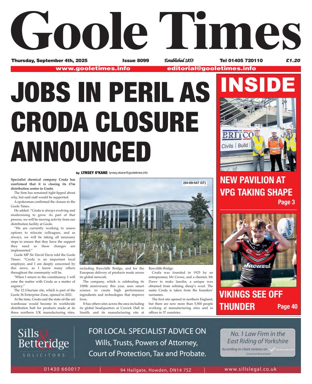 Goole Times Preview Pages
