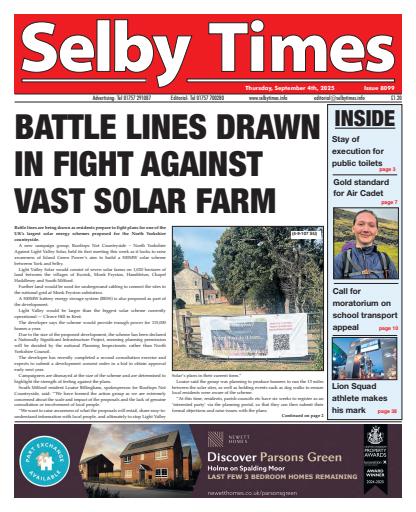 Selby Times issue 