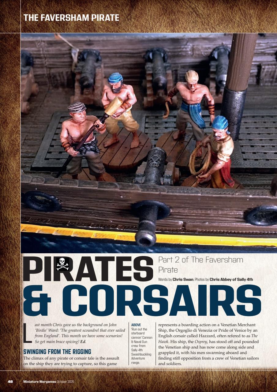 Miniature Wargames Preview Pages