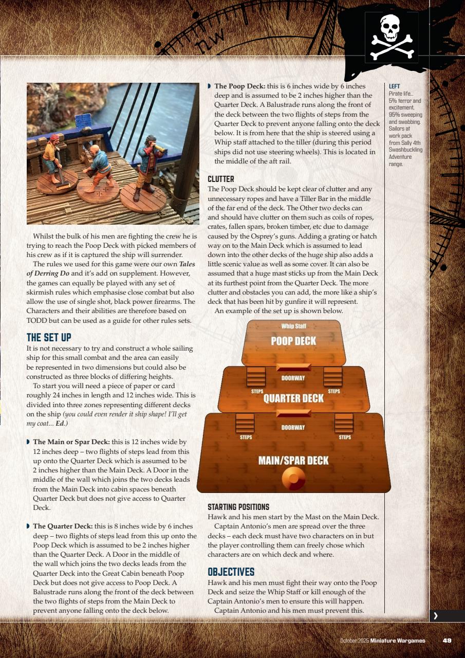 Miniature Wargames Preview Pages