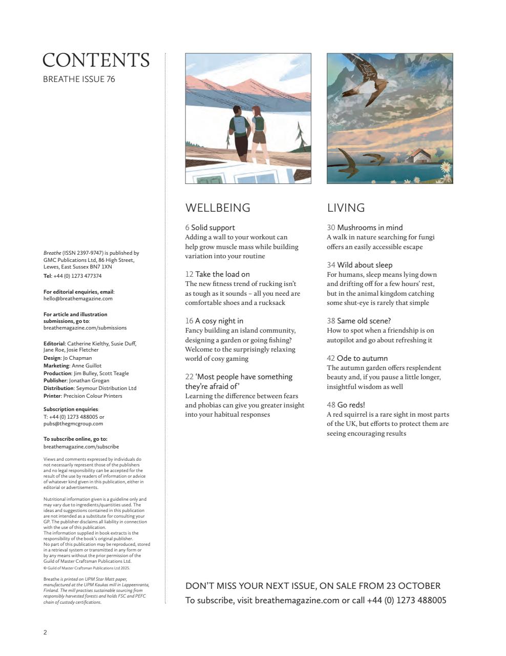 Breathe Preview Pages