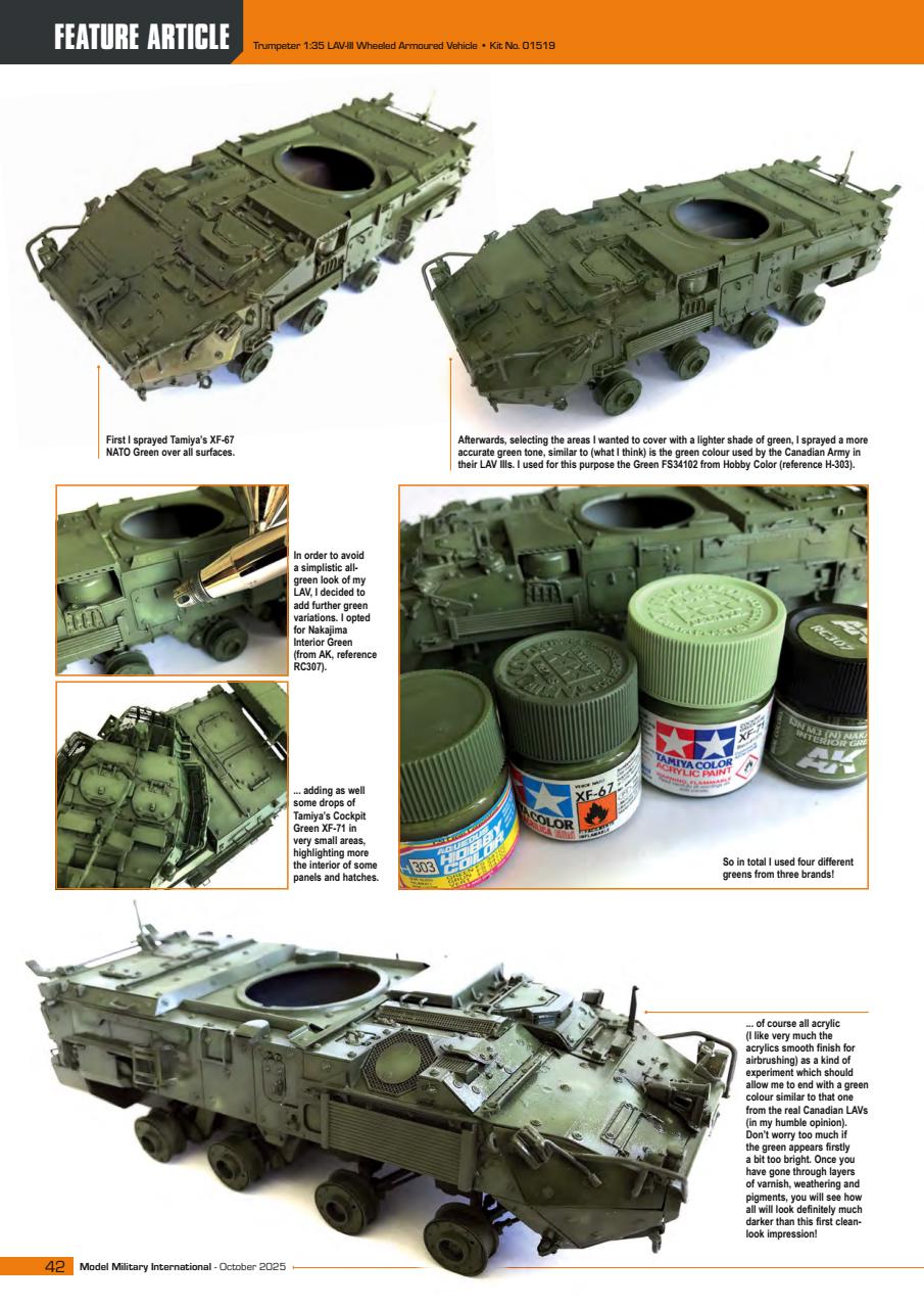 Military Modelling International Magazine Preview Pages