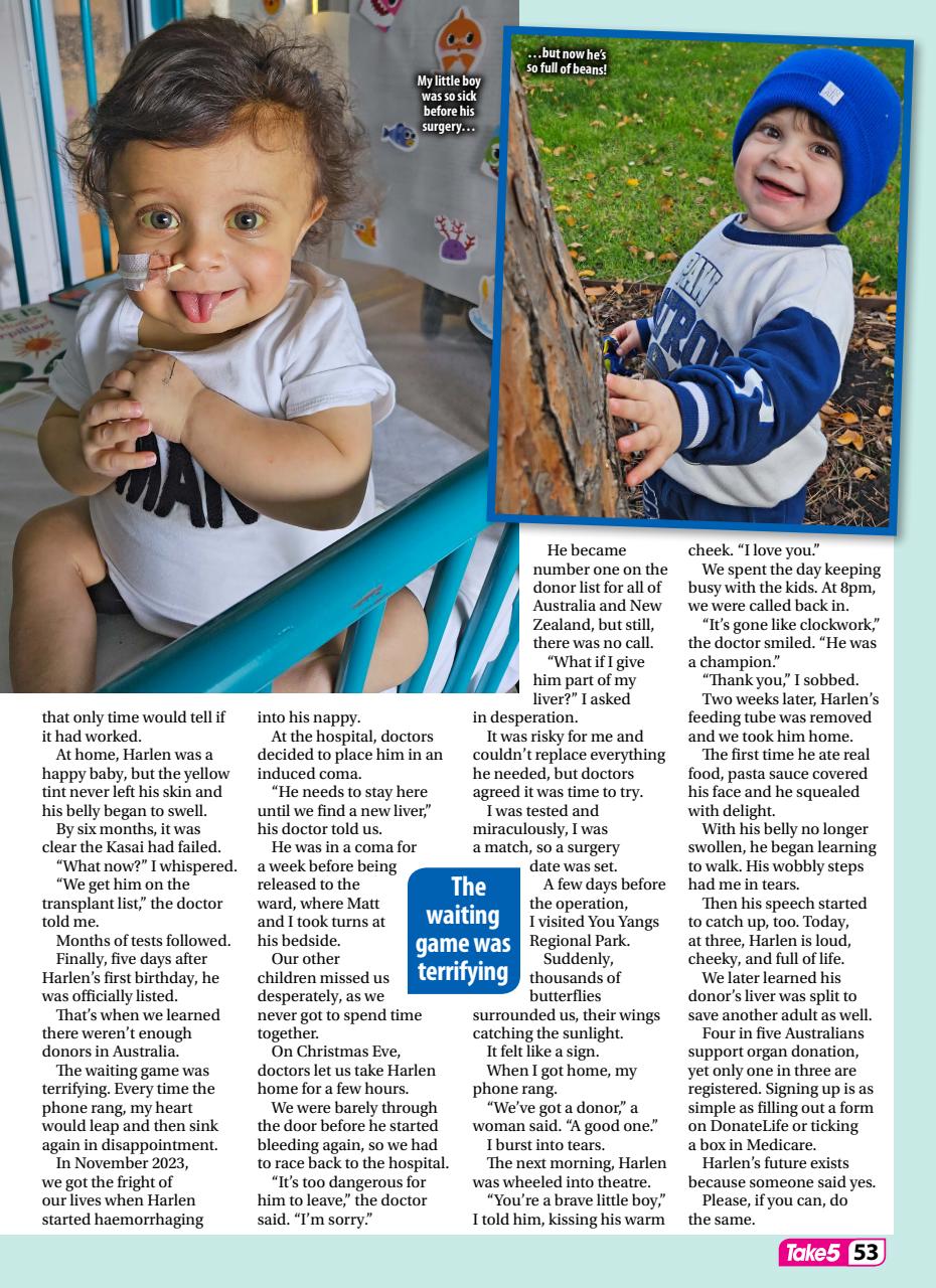 Take 5 Preview Pages