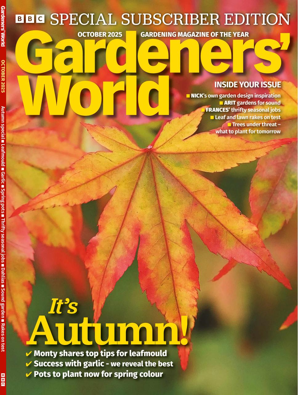 BBC Gardeners’ World Magazine Preview Pages