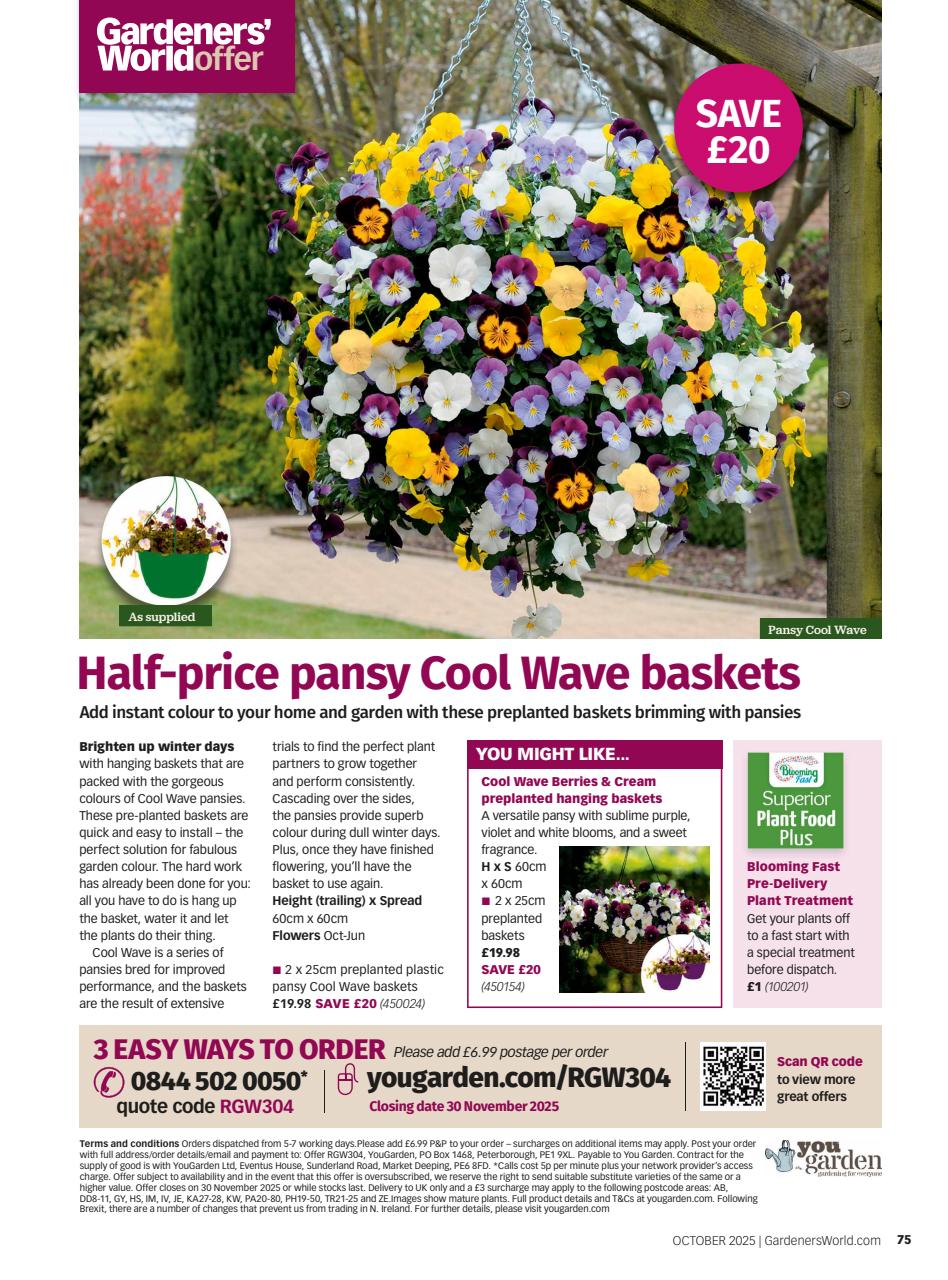 BBC Gardeners’ World Magazine Preview Pages