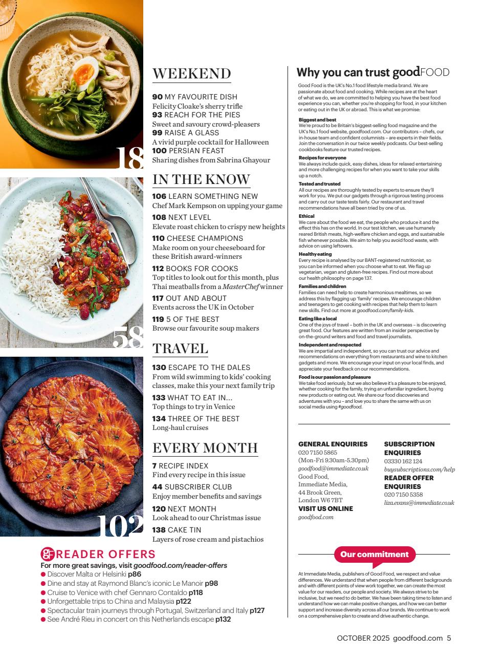 Good Food Magazine Preview Pages