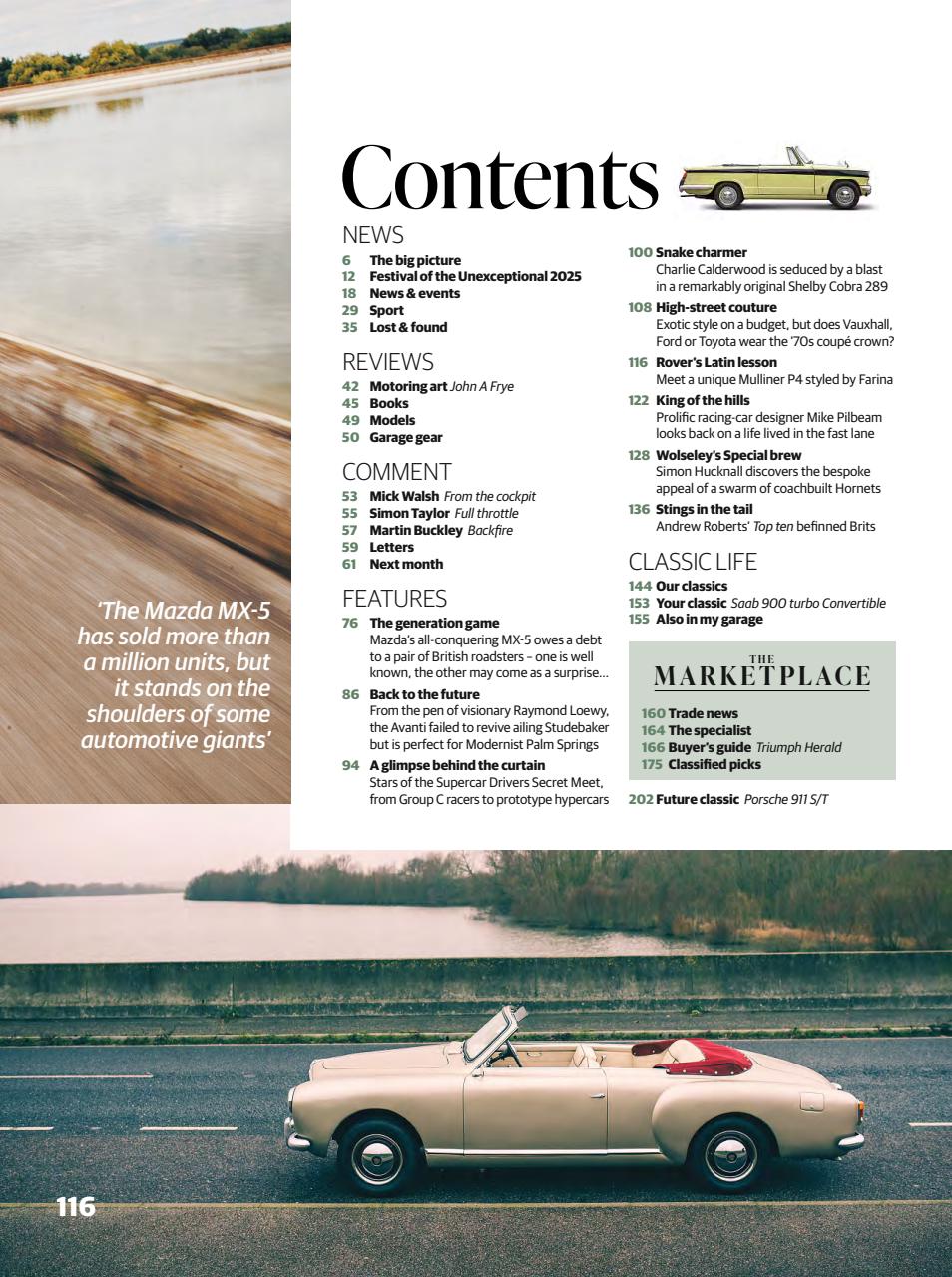 Classic & Sports Car Preview Pages