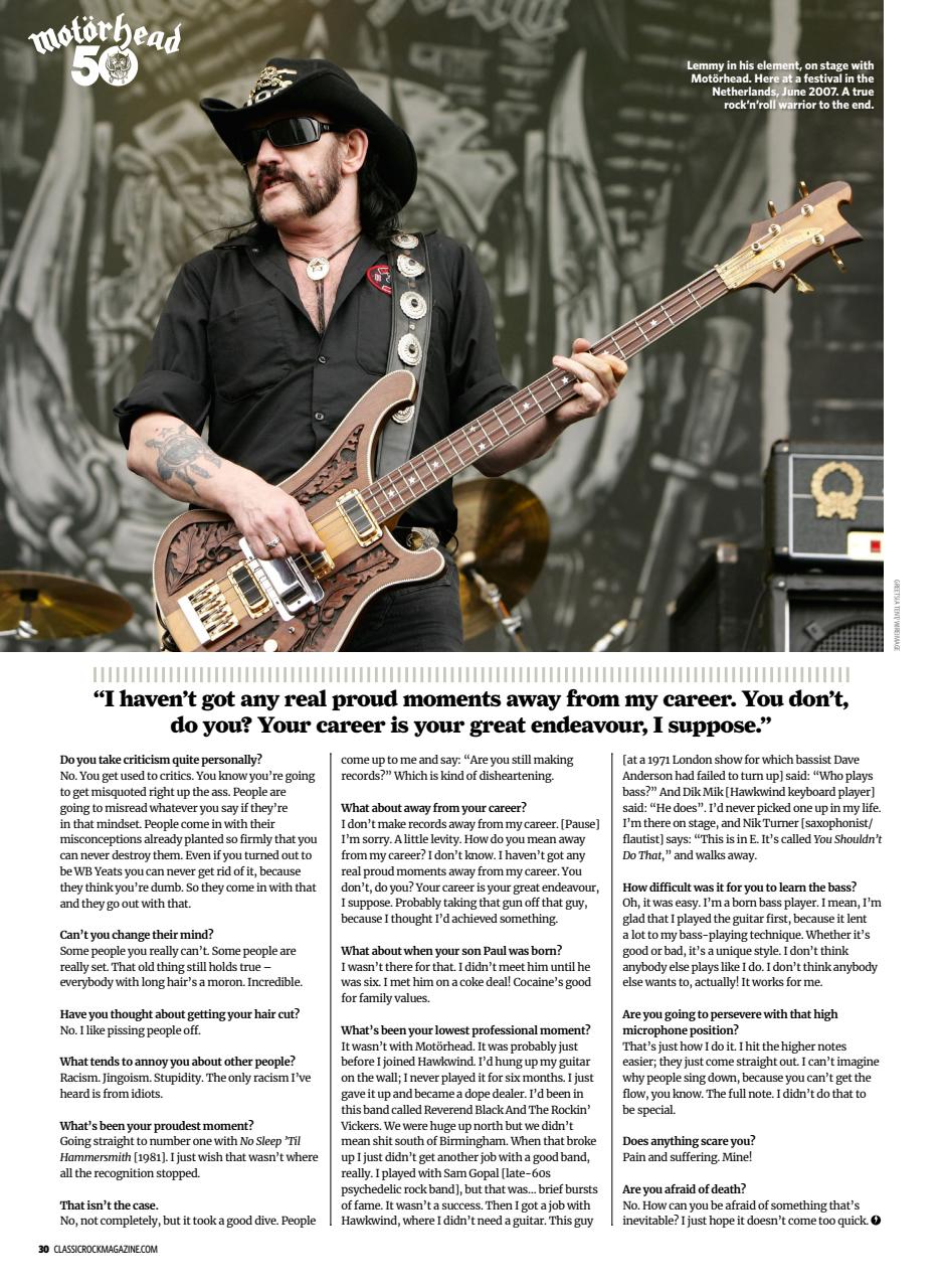 Classic Rock Preview Pages