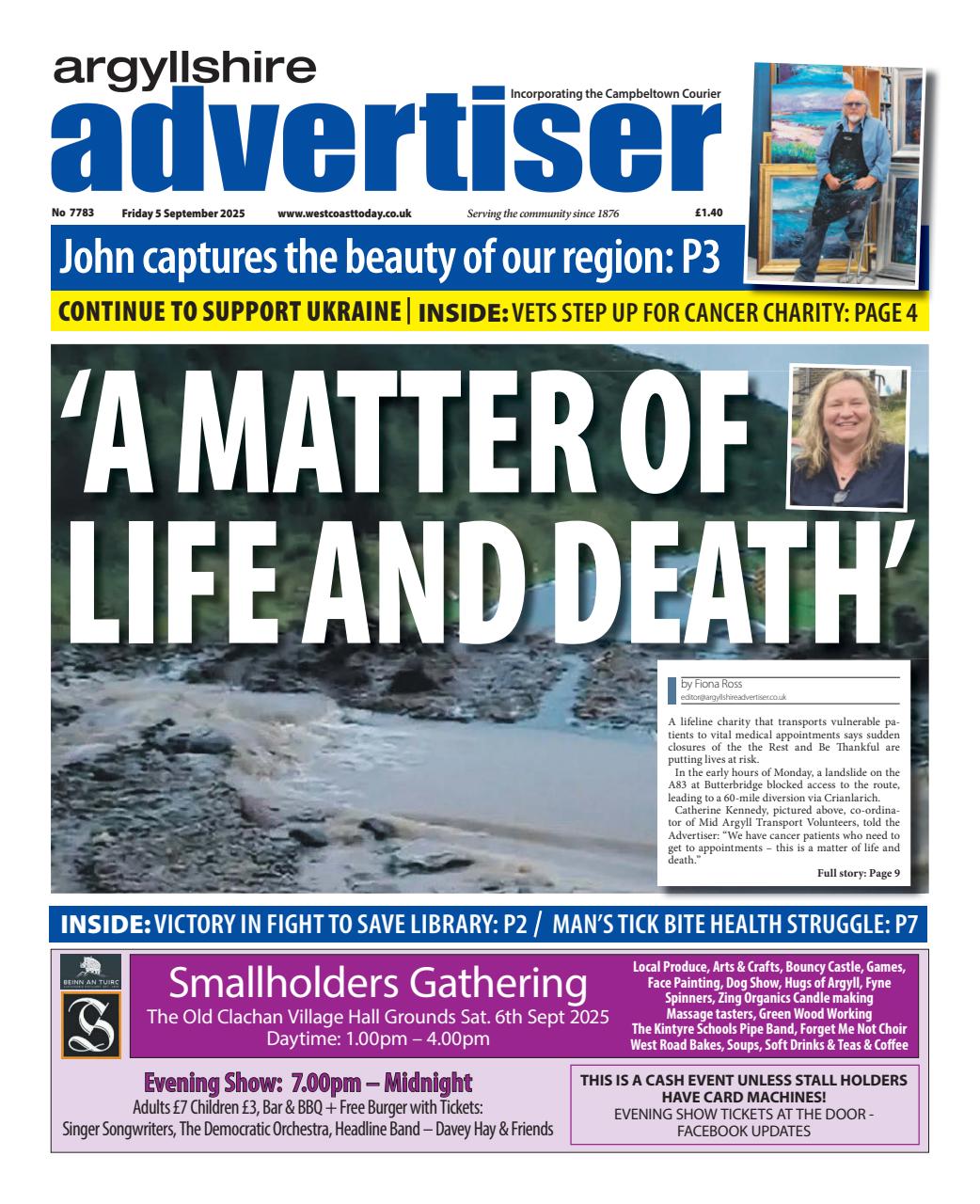 Argyllshire Advertiser Preview Pages