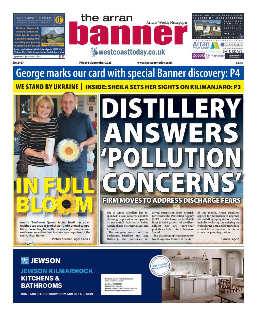 Arran Banner Preview Pages