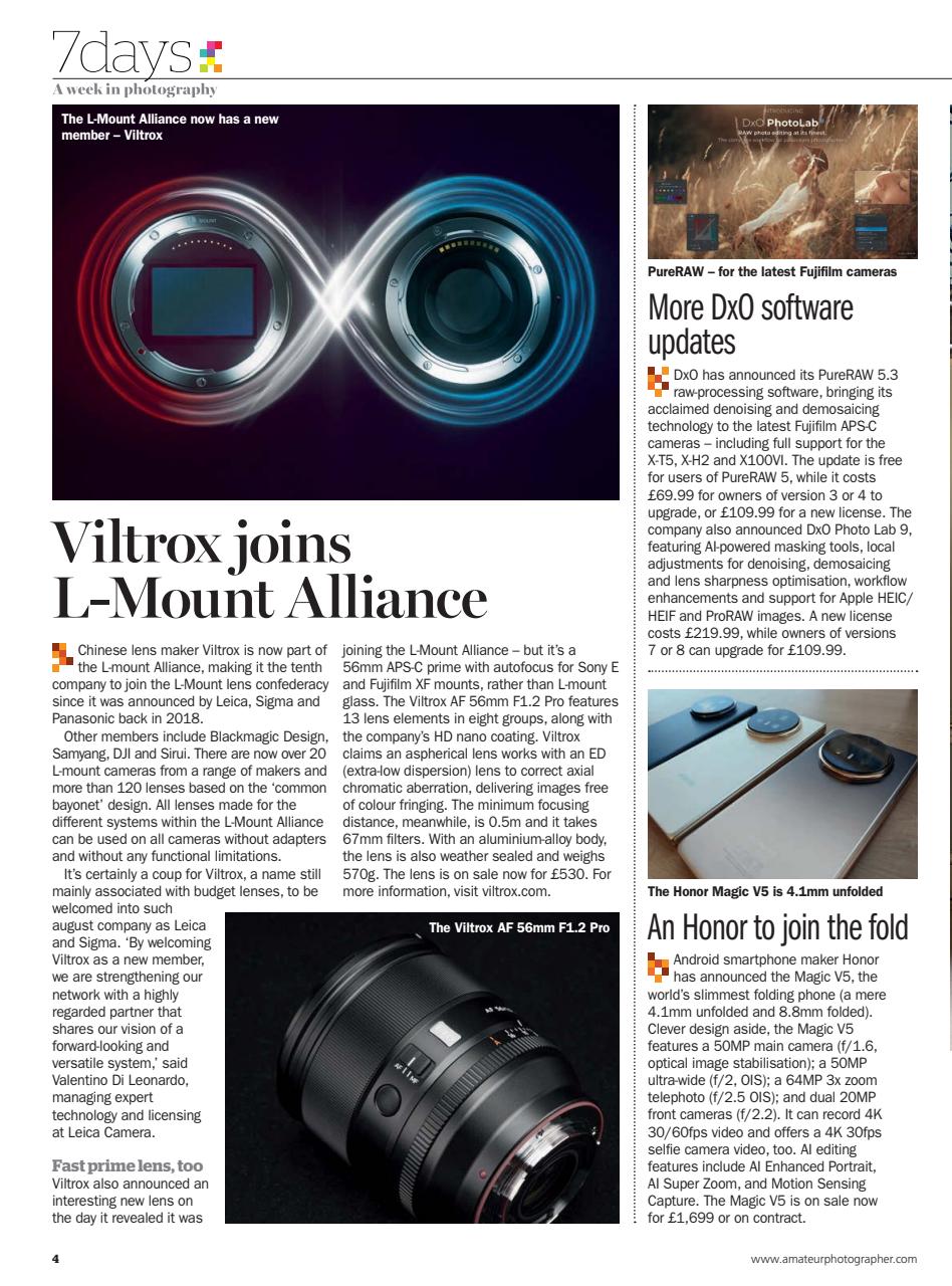 Amateur Photographer Preview Pages