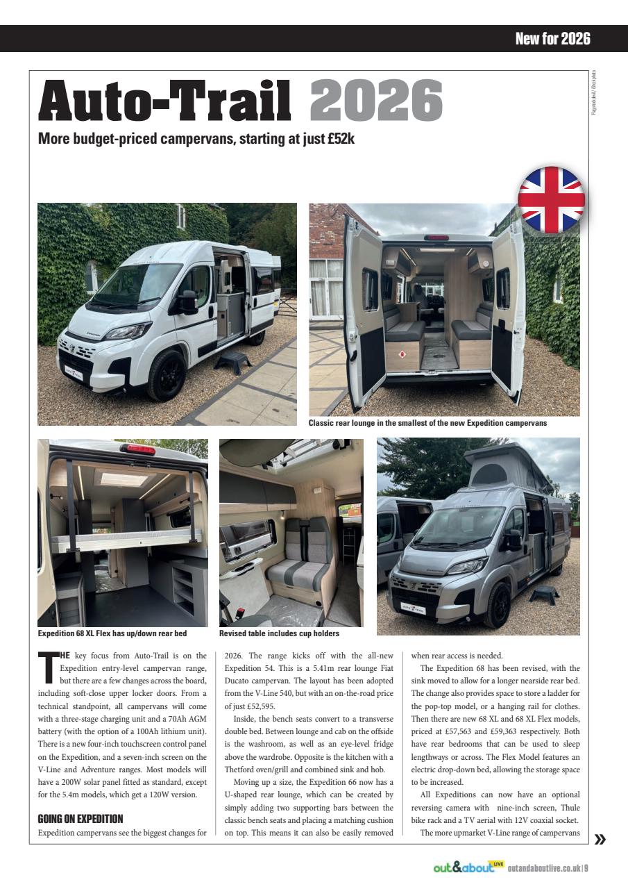 What Motorhome magazine Preview Pages