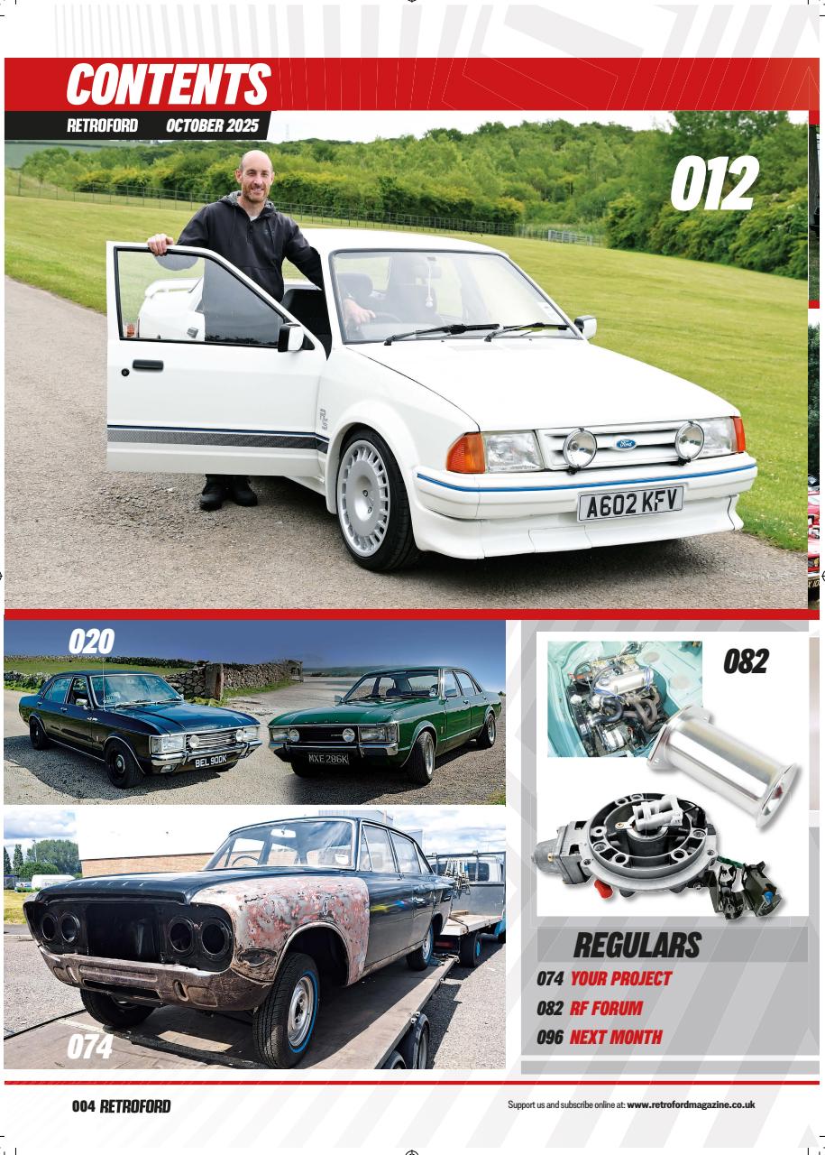 Retro Ford Preview Pages