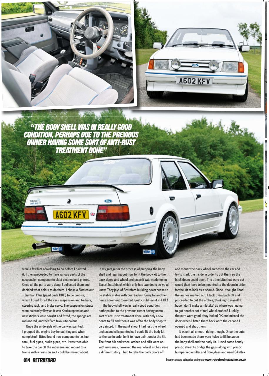 Retro Ford Preview Pages