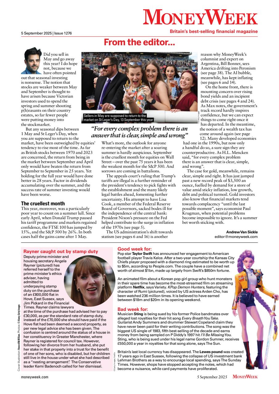 MoneyWeek Preview Pages