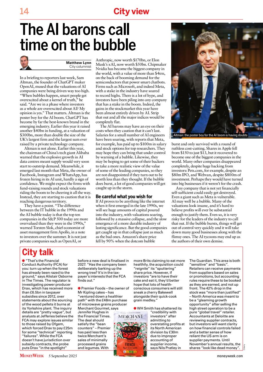 MoneyWeek Preview Pages