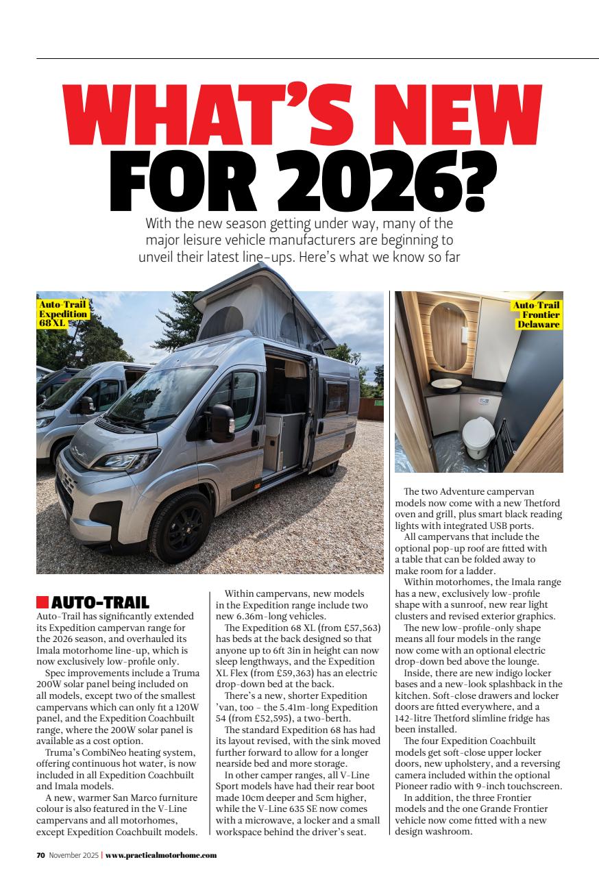 Practical Motorhome Preview Pages