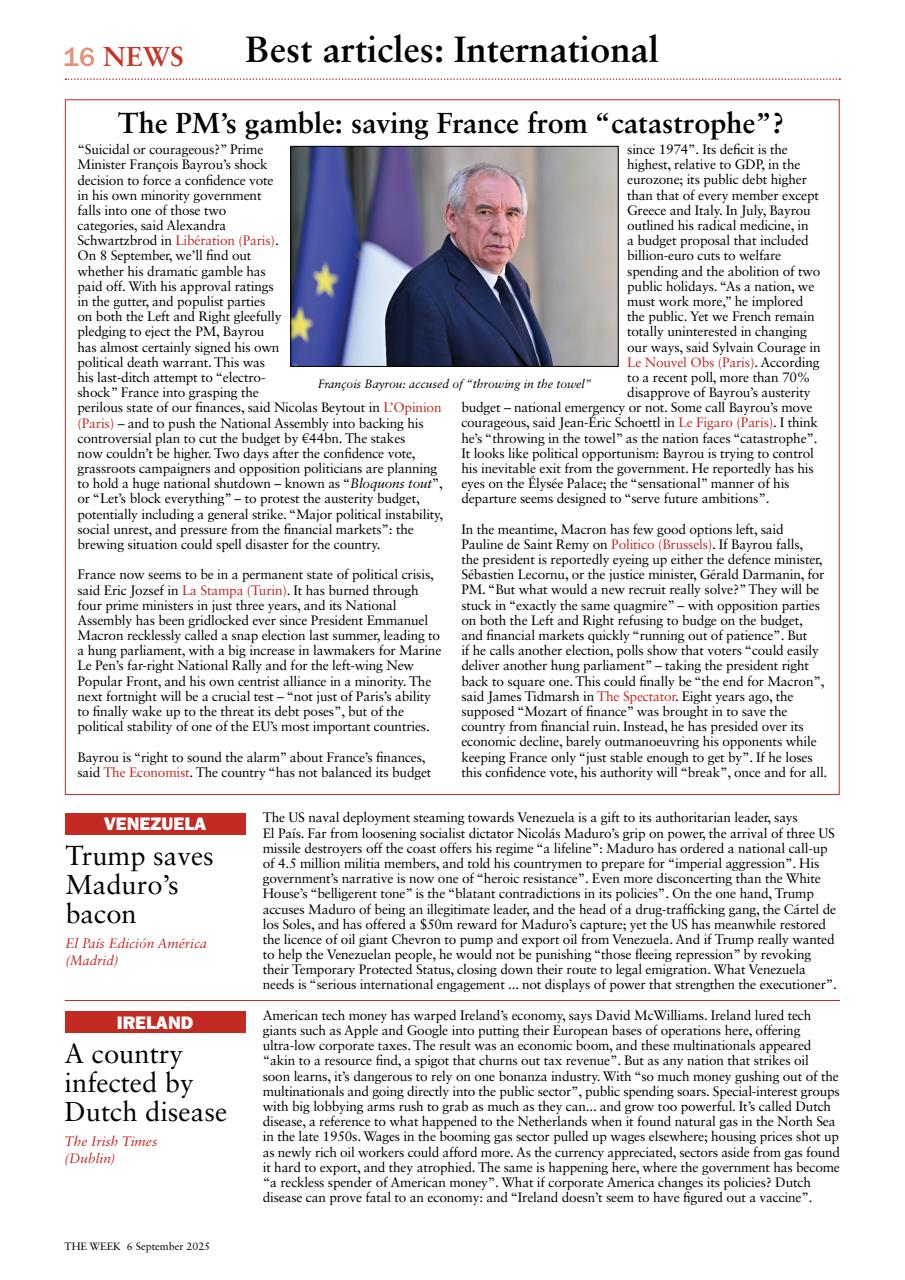 The Week Preview Pages