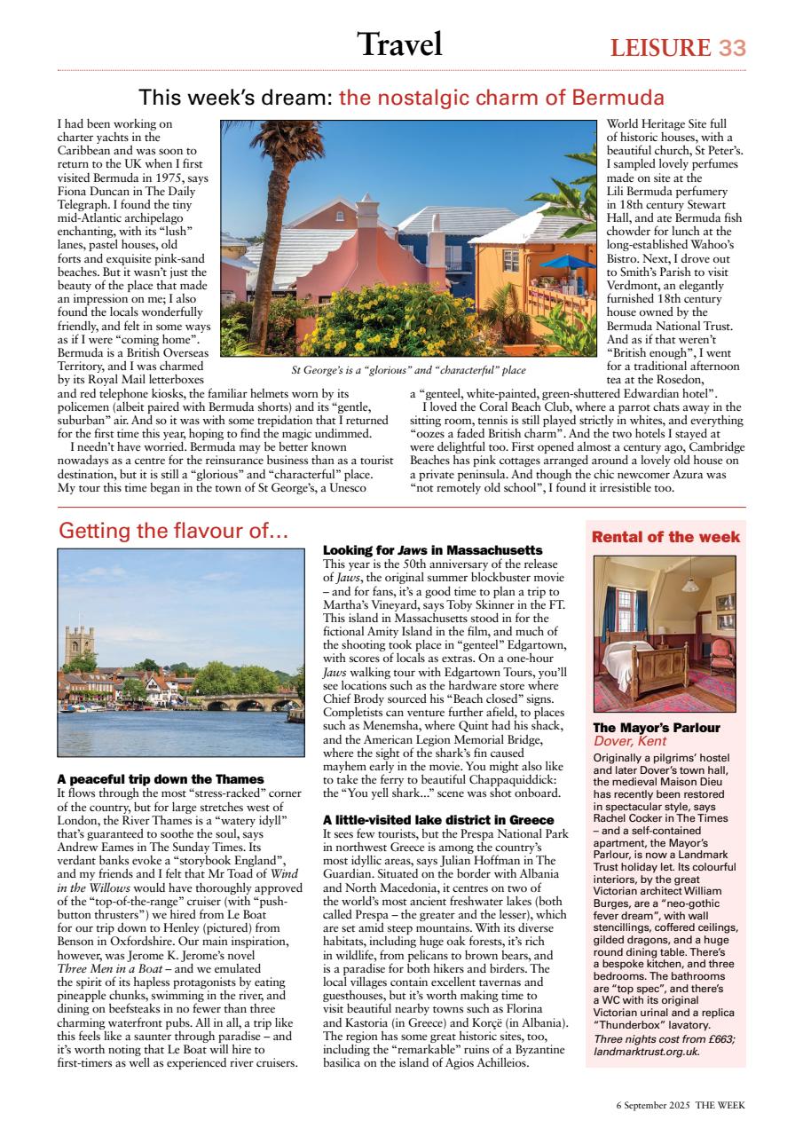 The Week Preview Pages