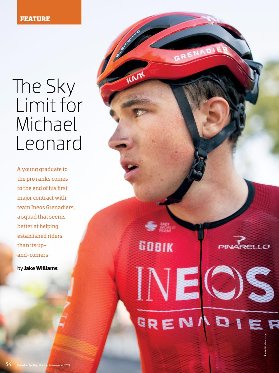 Canadian Cycling Magazine Preview Pages