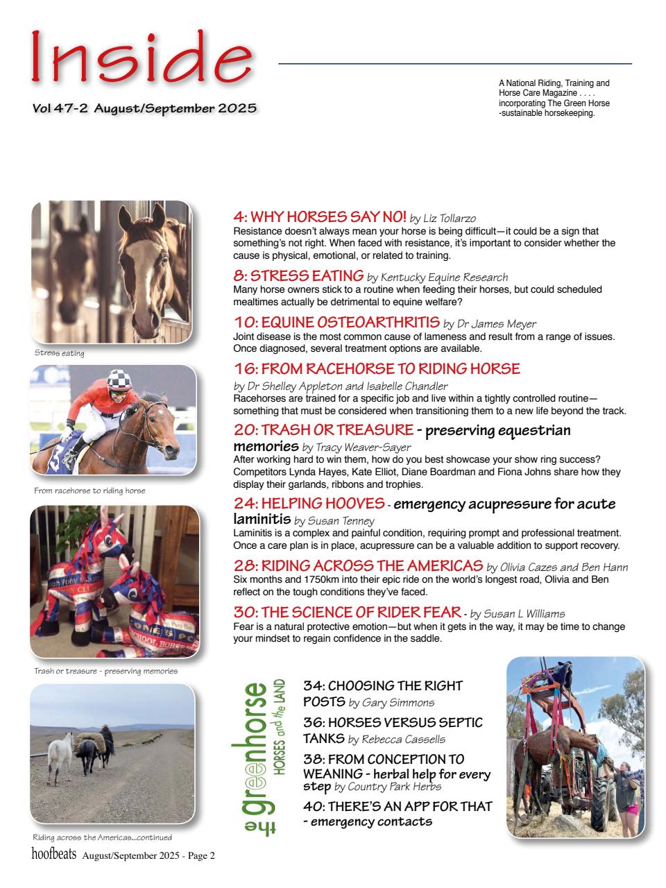 Hoofbeats Preview Pages