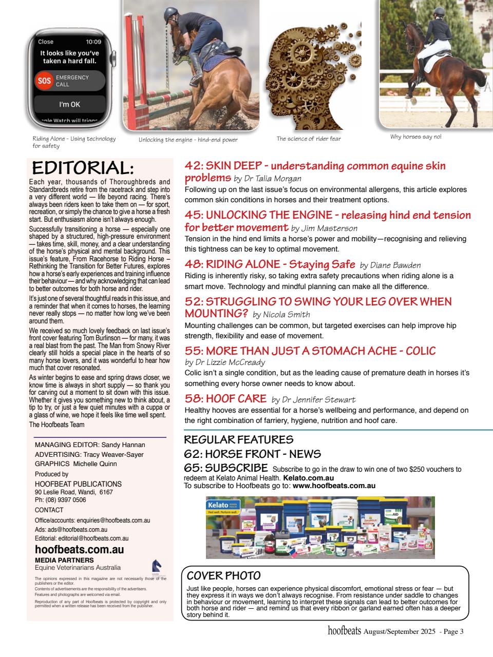 Hoofbeats Preview Pages