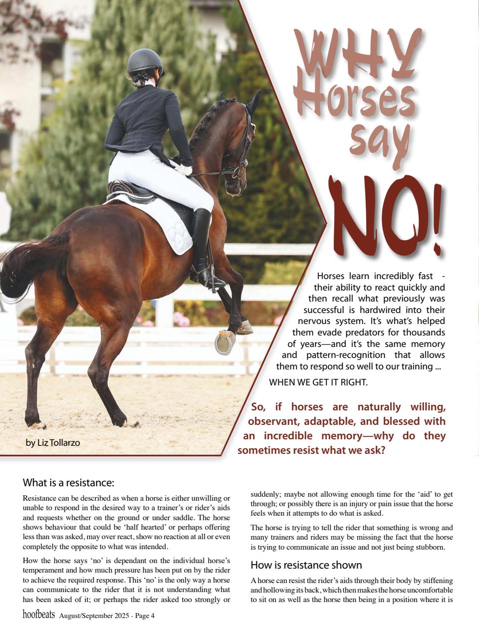 Hoofbeats Preview Pages